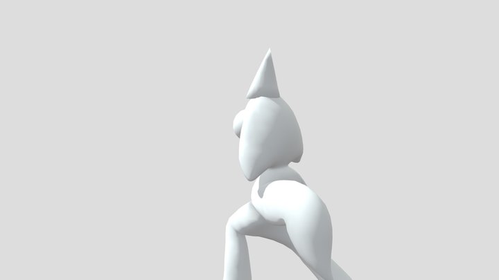 Borbor running 3D Model