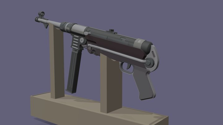 MP40 3D Model