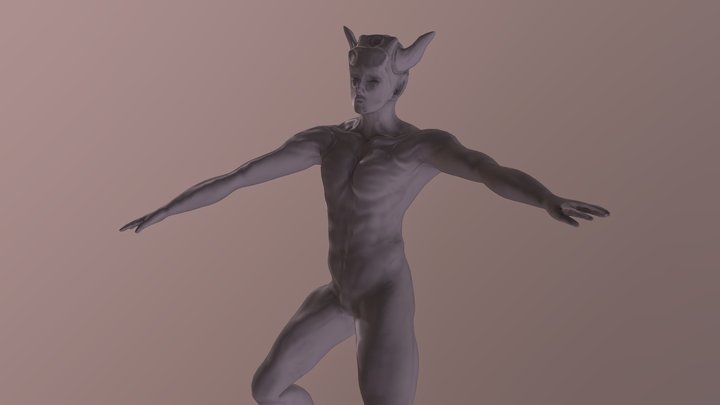 capricorn devil 3D Model