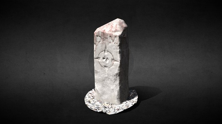 Direction stone to Saint-Martin – Modèle 3D gratuit STL