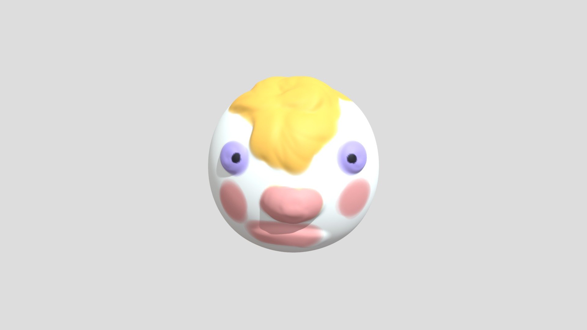 Ugly clown - 3D model by Kira_Kenobi [6e24cb2] - Sketchfab