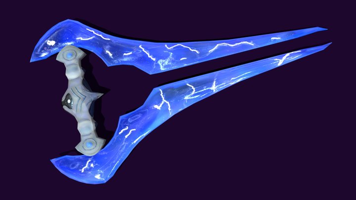Halo Energy Sword 3D Model