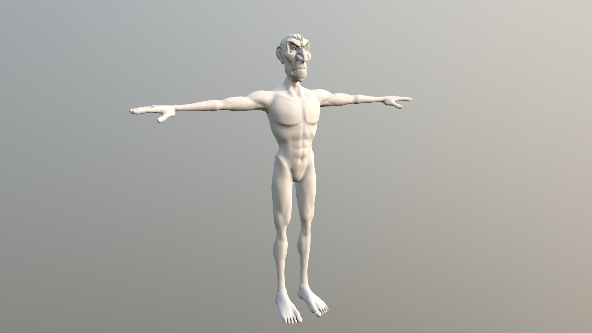 Julius Caesar sculpt - Naked Version