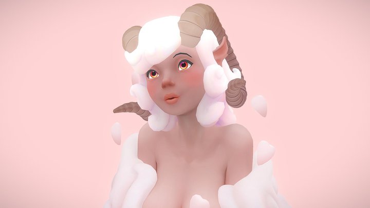Dreamy Valentine 3D Model