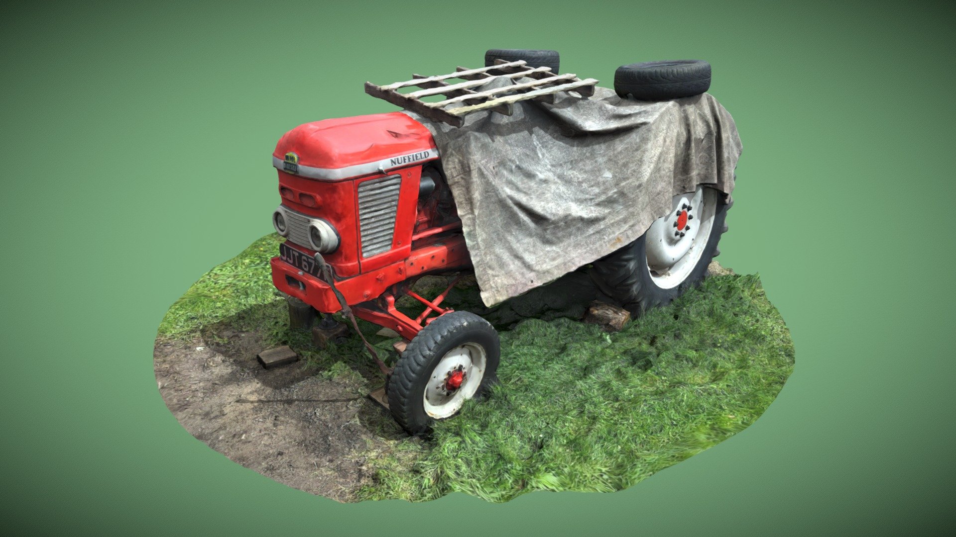 Red Tractor - Download Free 3D model by fantasticmrcox [6e25fed ...