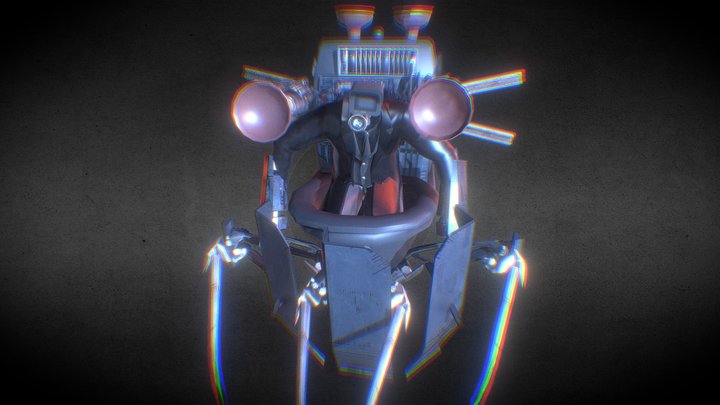 Plunger cameraman – Kostenloses 3D-Modell STL