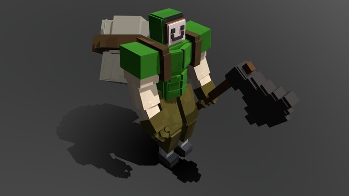 Dreamboss-The Ultimate Minecraft Boss 3D Model
