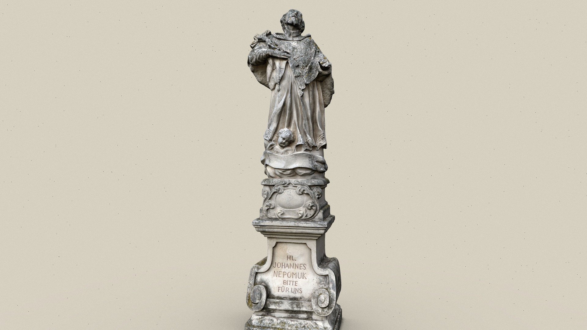 Hl. Nepomuk — Sketchfab embed 3D viewer