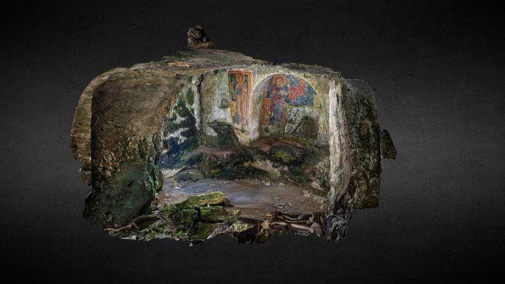 Chiesa rupestre di S. Nicola, Palagianello (Ta) 3D Model