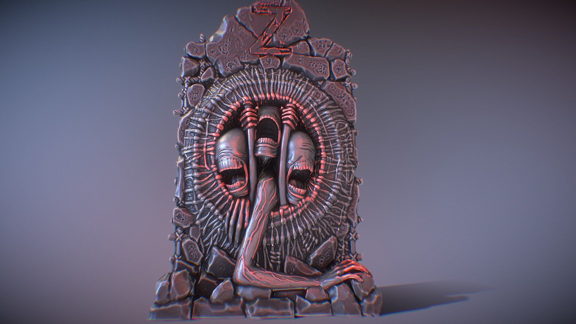 Alex Dubnoff _  Zhole [LowPoly Rebaked]