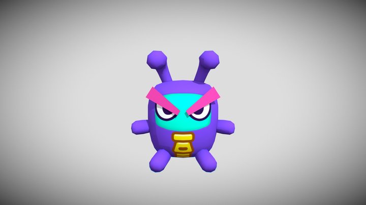 Alien Small 3D Model