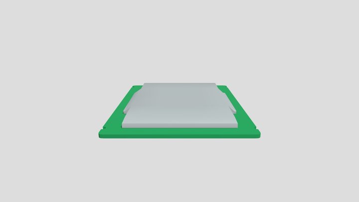 Processor 3D Model