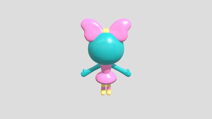 Poppy (Dandy's World) 3D Model