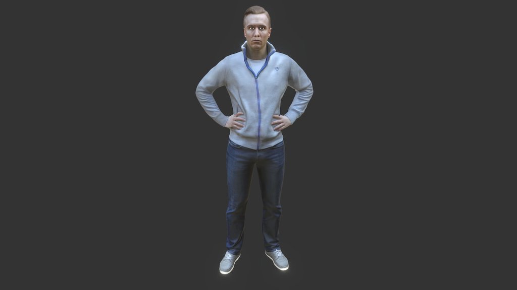 Photoscan single Canon 5D full figure - 3D model by Holocreators ...