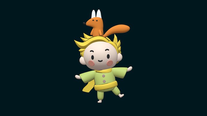 El Principito 3D Model