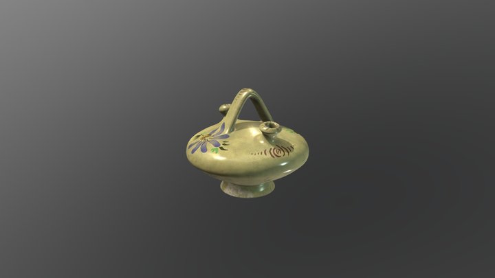 Botijo (earthenware pitcher) 3D Model