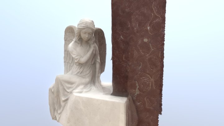 Rosso Vento und Ocean Beige Engel 3D Model