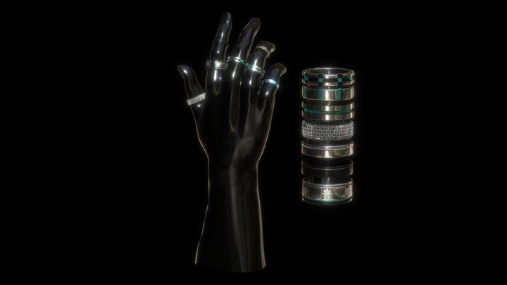 Coldsteel Bands 3D Model