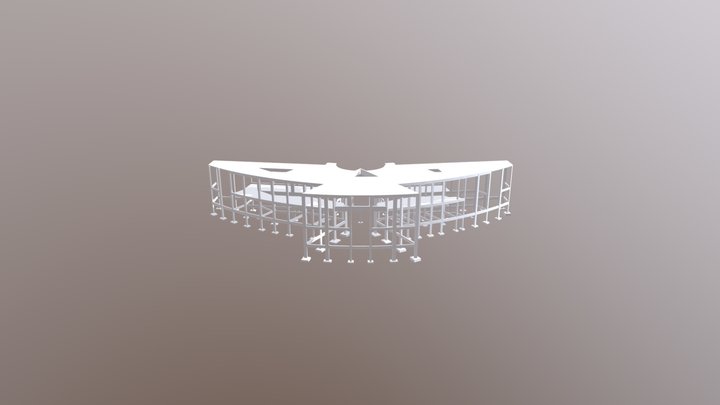 CURIA DIOCESANA ESTRUTURAL 3D Model
