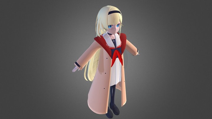 Alicia (OC) 3D Model
