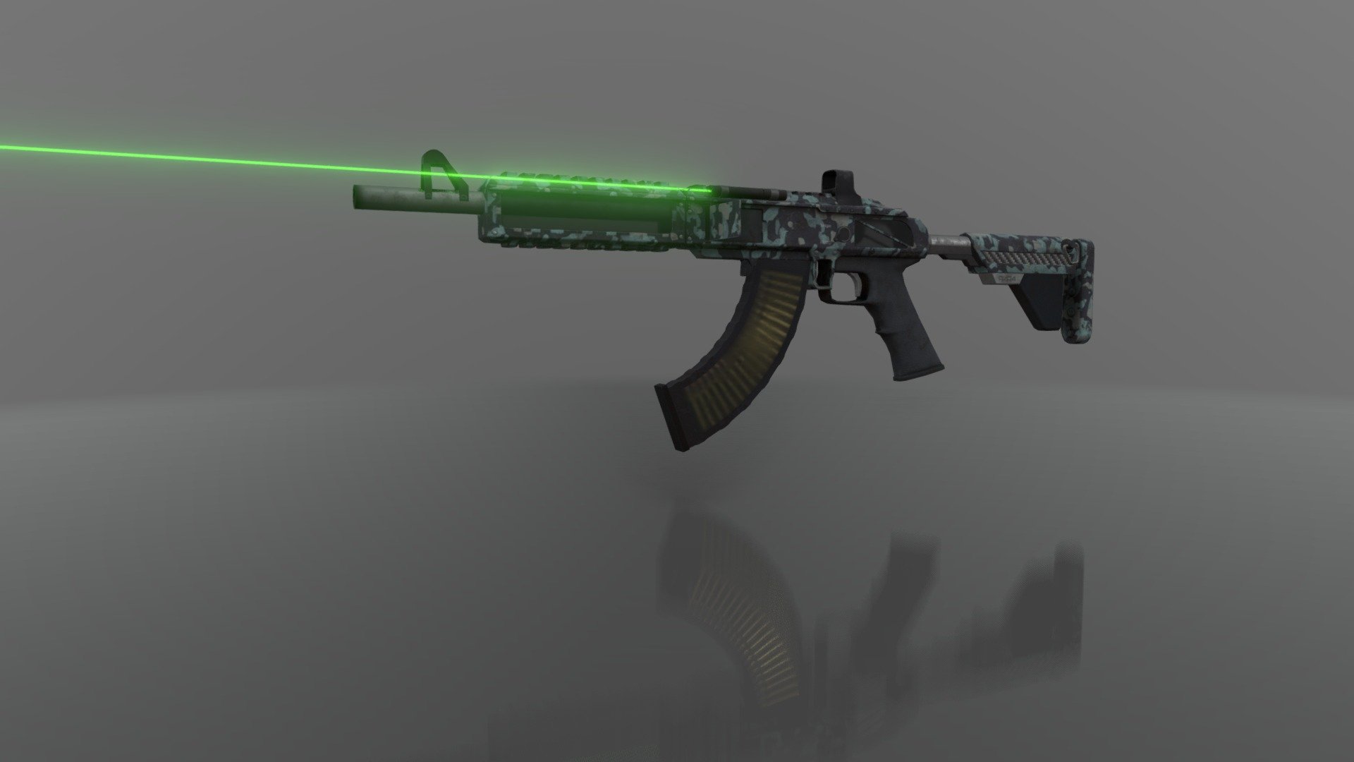 AK-A4 Gun Model