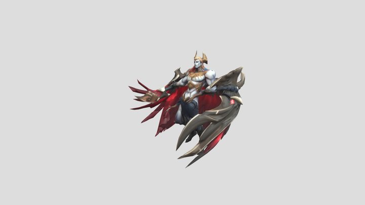 Zaahen – League of Legends Fan 3D Model 3D Model