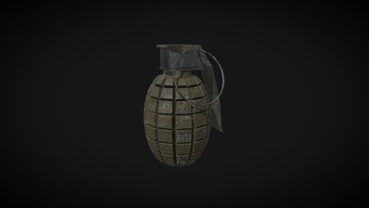 grenade 3D Model