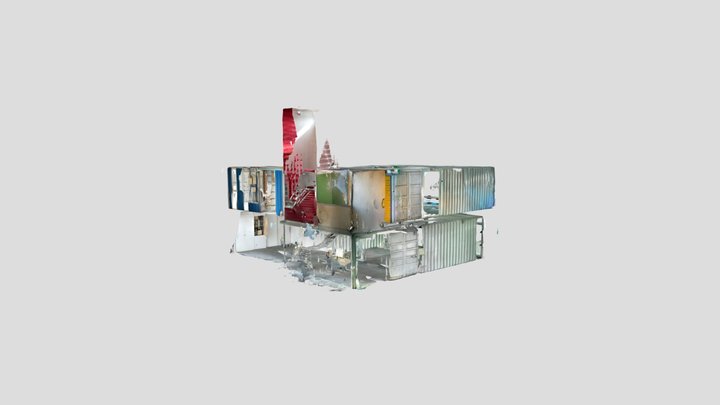 駁二塔 3D Model