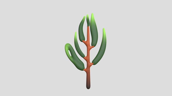 Red Willow Fbx + Textures 3D Model
