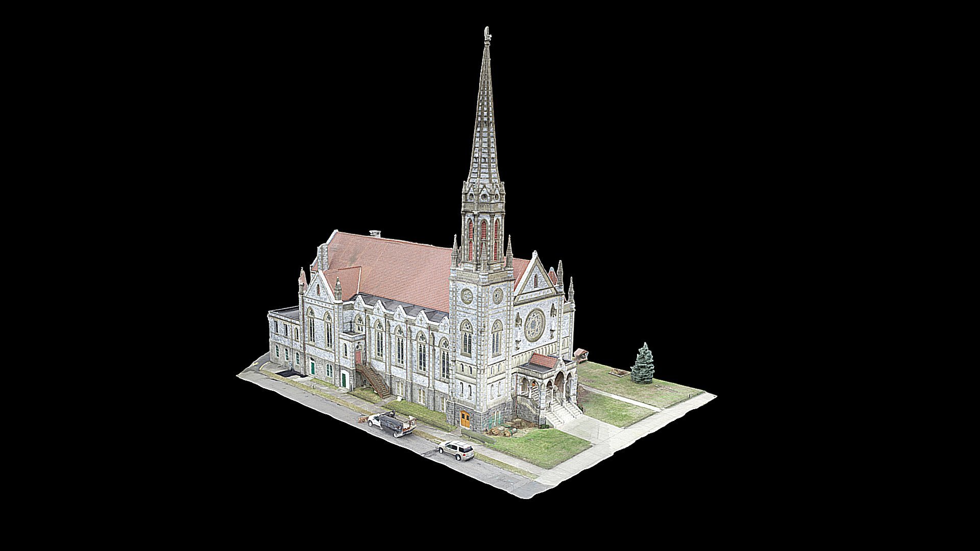 St Patricks CT 3D Model