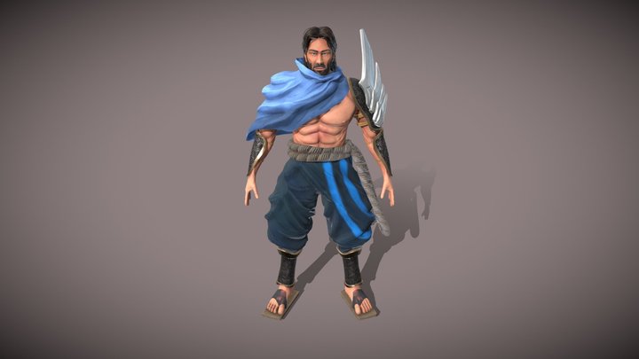 Massart_Guillaume_CharaAdvArt_SculptPose 3D Model