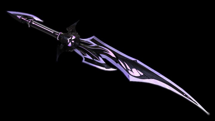 Sword Umbrafang 3D Model