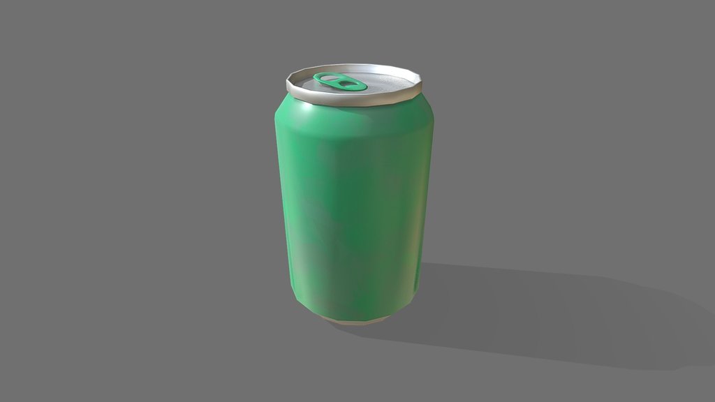 Low Poly Soda Can