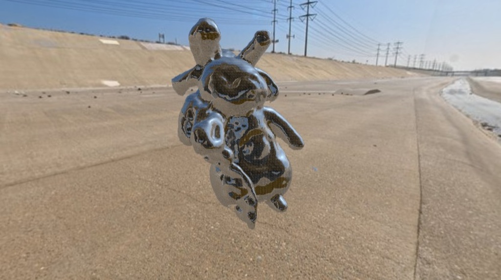 Structure Sensor - test scan 0 - Rabbit