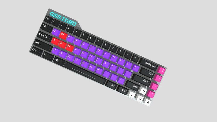Keyboard 3D Model