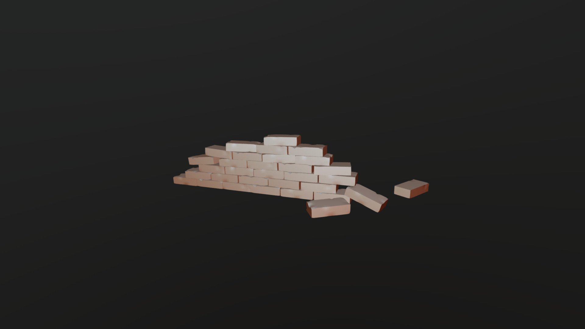 Brick Wall - 3D model by maraccus [6e3df6a] - Sketchfab