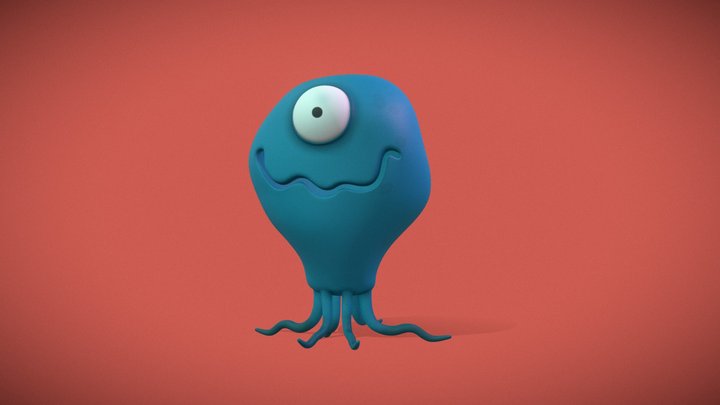 octopus 3D Model