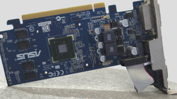 ASUS Nvidia Graphic Card 3D Model