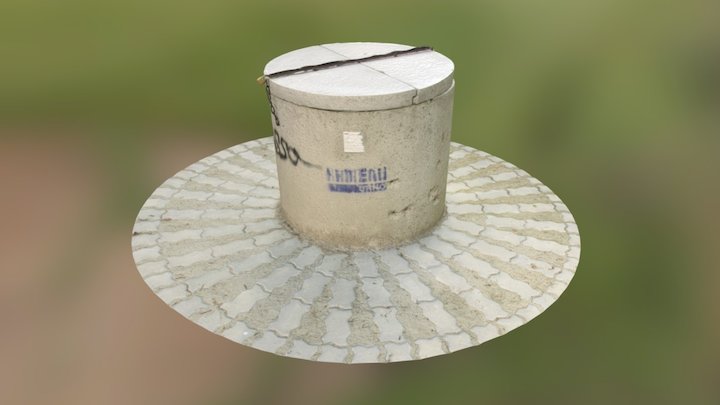 Concrete water reservoir – Modelo 3D gratuito STL