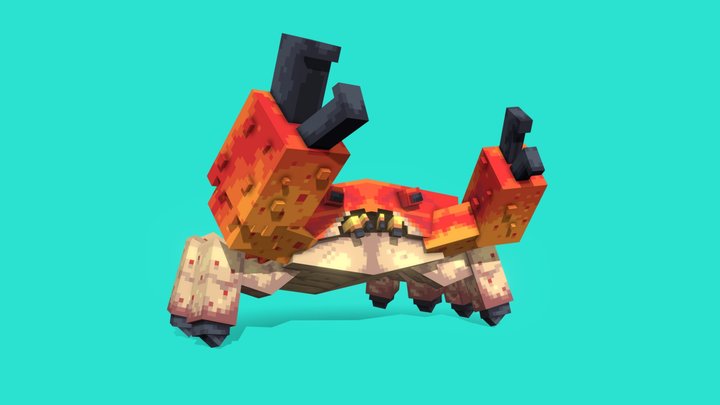 Crab Giant 3D Model