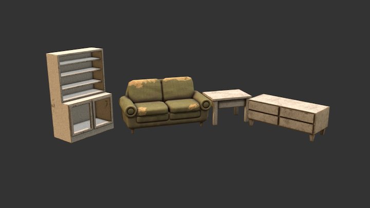 Some Furniture 3D Model