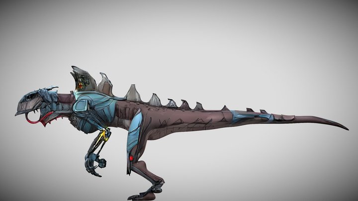 Cyber Godzilla – Kostenloses 3D-Modell STL