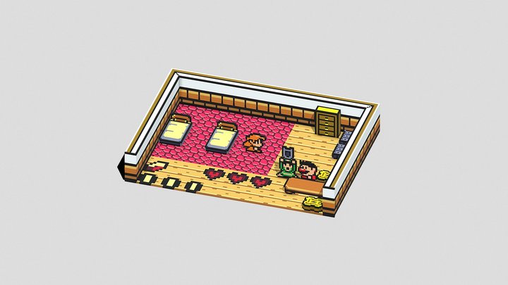 Marin's house - Link's Awakening 3D Model