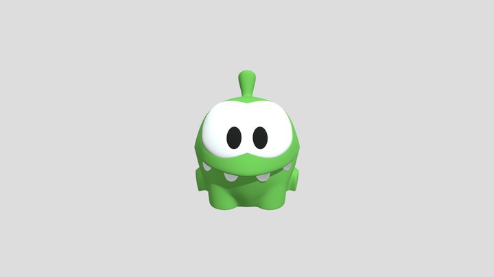 Ам Ням | Om Nom toy 3D Model