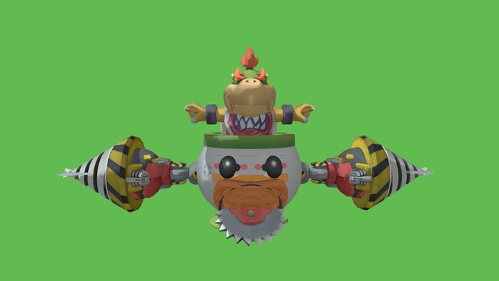 Bowser Jr. Super Smash Bros .Ultimate 3D Model