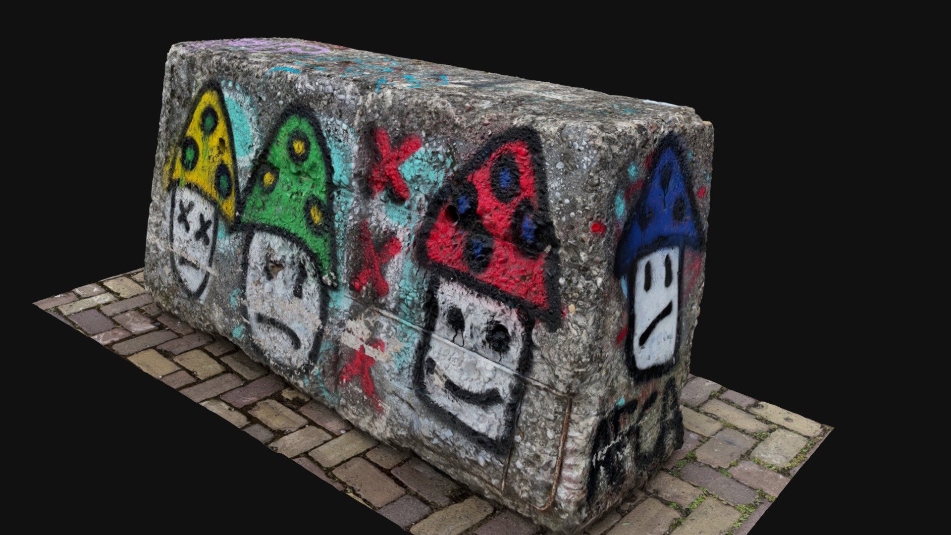 High detail barrier