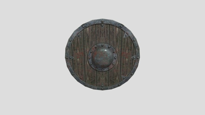 盾牌 3D Model