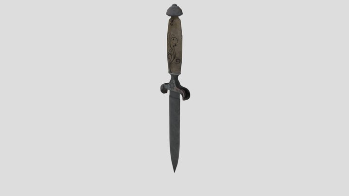 inscryption Dagger 3D Model