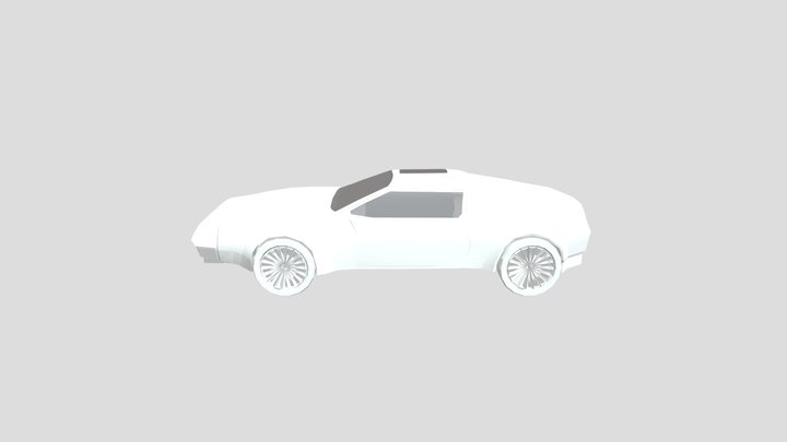 GMC_ Delorian 3D Model