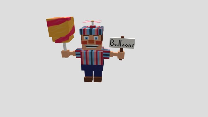 Balloon Boy 3D Model